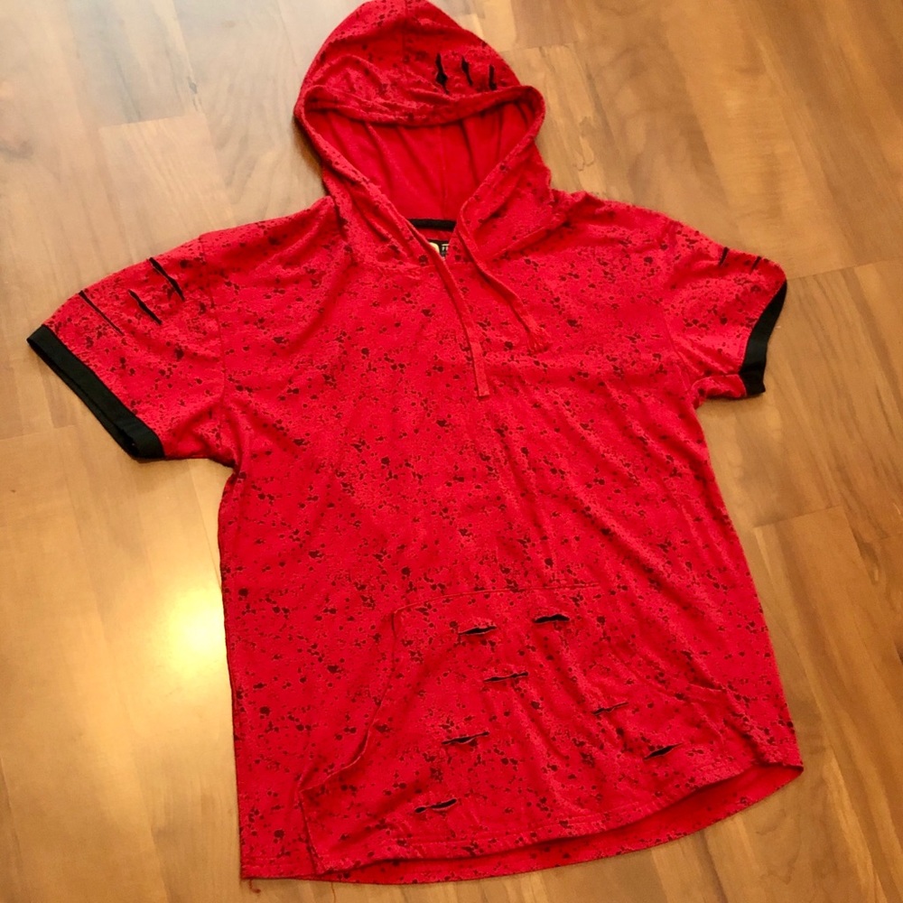Men’s Red/Black Shirt